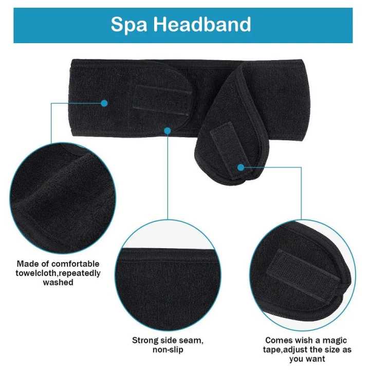 Head%20Band%20Women%20Spa%20Wide%20Hairband%20Yoga%20Bath%20Shower%20Makeup%20Wash%20Face%20Cosmetic%20Headband%20-%20Image%205