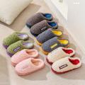 Women Slippers Winter Warm Slippers Indoor Floor Slides Plush High Heels Slippers Cotton Shoes. 