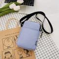 Tas Dames Messenger Bag All-Match Mini Kleine Crossbody Tas Opknoping Hals Portemonnee Verticale Handtas Nieuwe Mode Mobiele Telefoon. 