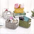 Multipurpose Using Waterproof Folding Storage Box For Nursery Small Baby Products and Books Toy Fabric Clothes Laundry Basket With Handle Grip. 