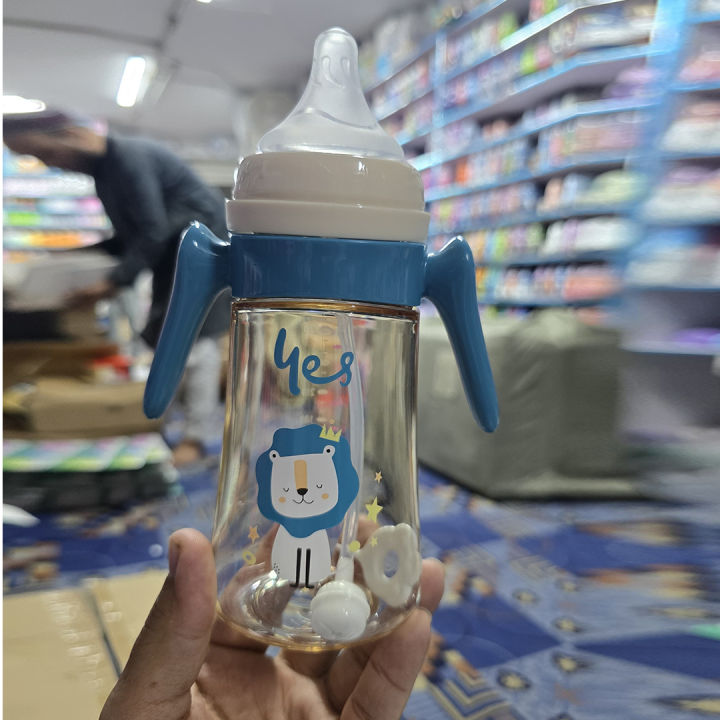 Minitree ZR210 330ml 11oz Baby Feeder bottle plastic large imported new style - baby feeder bottle Icecream cap design – feeding bottles – infant baby feeding bottle for kids