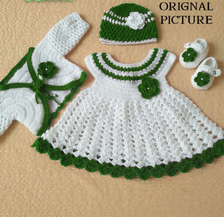 BABY%20GIRLS%20CLOTHES%20SET%20/%20CROCHET%20WOOLEN%20DRESS%20-%20Image%209