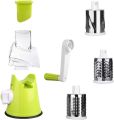 Stainless Steel Manual Vegetable Cutter Slicer Round Slicer Potato Cheese Chopper Blades Multifunctional Kitchen Gadgets Cutting Machine. 