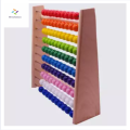 Wooden Abacus Counting Learning Frame With 100 Beads For Kids Early Educational Toys. 