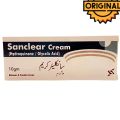 Sanclear Cream (Hydroquinone 4% + Glycolic Acid) Medical-Grade Depigmenting Treatment for Melasma & Post-Acne Scars Clinically proven to fade  stubborn dark spots, melasma. 