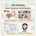 Ready Stock YOMICO Wool Felt Brooch Poke Cat Free Tool+Video Tutorial DIY Hand-Made Couple Gifts Wear Matching Charm Garfield Fold-Ear Short-. 