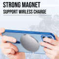 For Apple iPhone 7 Plus iphone 8 Plus Phone Case, For Silicone Luxury Plating Clear Magsafe Wireless Charger Case. 