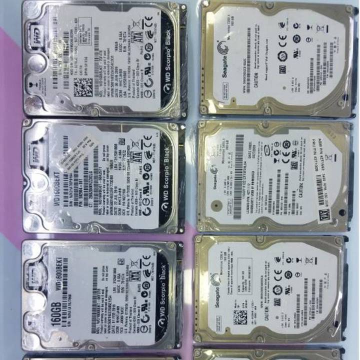 Hard disk 160 gb for laptop