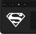 Superman Logo Laptop Sticker Decals, Laptop Stickers | Laptop Decoration | Trending Stickers For Laptop | Laptop Stickers For Boys And Girls | Superman Sticker For Laptop | Laptop Accessories Stickers | High Quality Vinyl Decal. 
