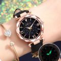 Unisex Stars Little Point Frosted Belt Watch Dotted With Roman Scale Watch часы женские наручные montre femme relojes para mujer. 