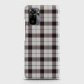 Xiaomi Redmi Note 10 Pro Cover - SkinLee HQ Hard Case - Check Pattern White - SKINLEE-297-1-882-663. 