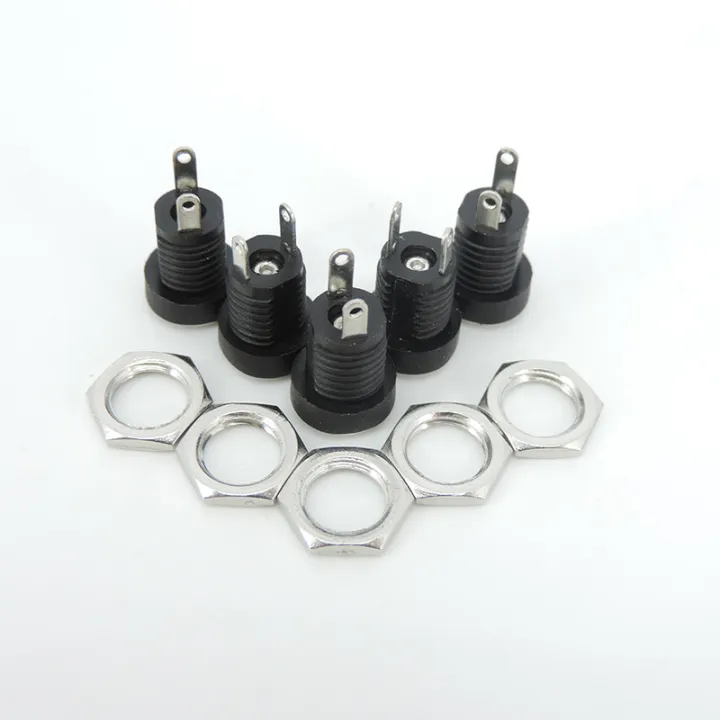 DC022B%205.5%20x%202.1mm%20DC%20Power%20Jack%20Supply%20Socket%20Connector%20DC%20Female%202%20Terminal%202%20Pin%20Panel%20Mount%20Connector%20Plug%20Adapter%205.5*2.5%20-%20Image%203