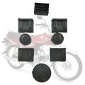 70cc Bike Side covers, Chain Cover, Stand And Fuel Tank and Rubber Set | CD70 Tappa, Chain Cover, Main Stand and Tanki rubber Set | Tappa Rubber, Chain Cover Rubber, Stand Rubber, Fuel Tank Rubbers for 70 Bike. 
