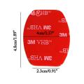 Combo Gopro Flat Adhesive Sticker Helmet Mount Kit For Hero 6 5 4 3+ 3 2 1 Go Pro Session Sj4000 Xiao Yi Camera. 
