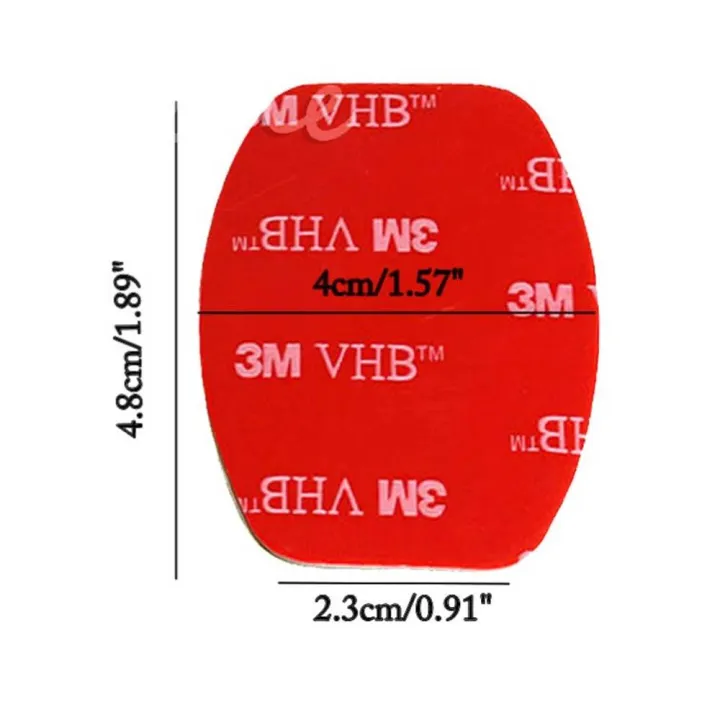 Combo%20Gopro%20Flat%20Adhesive%20Sticker%20Helmet%20Mount%20Kit%20For%20Hero%206%205%204%203+%203%202%201%20Go%20Pro%20Session%20Sj4000%20Xiao%20Yi%20Camera%20-%20Image%205