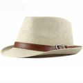 Summer Hats for Men Beach Hat Vintage Brim Straw Sun Hats with Belt Korea Style Male Fedoras Panama Hat Breathable Straw Caps. 
