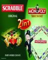 Scrabble+Monopoly 2 In 1. 