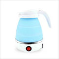 Foldable Silicone food Grade Travel Electric Kettle 5 min Fast Boiling Collapsible Teapot 600 ml. 