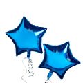 Decent Decoration Theme(Blue Black Silver)-Including Silver happy birthday 13 foil balloons, 45 latex balloons, 4 Foil stars balloons, 2 heart shape foil balloons. 
