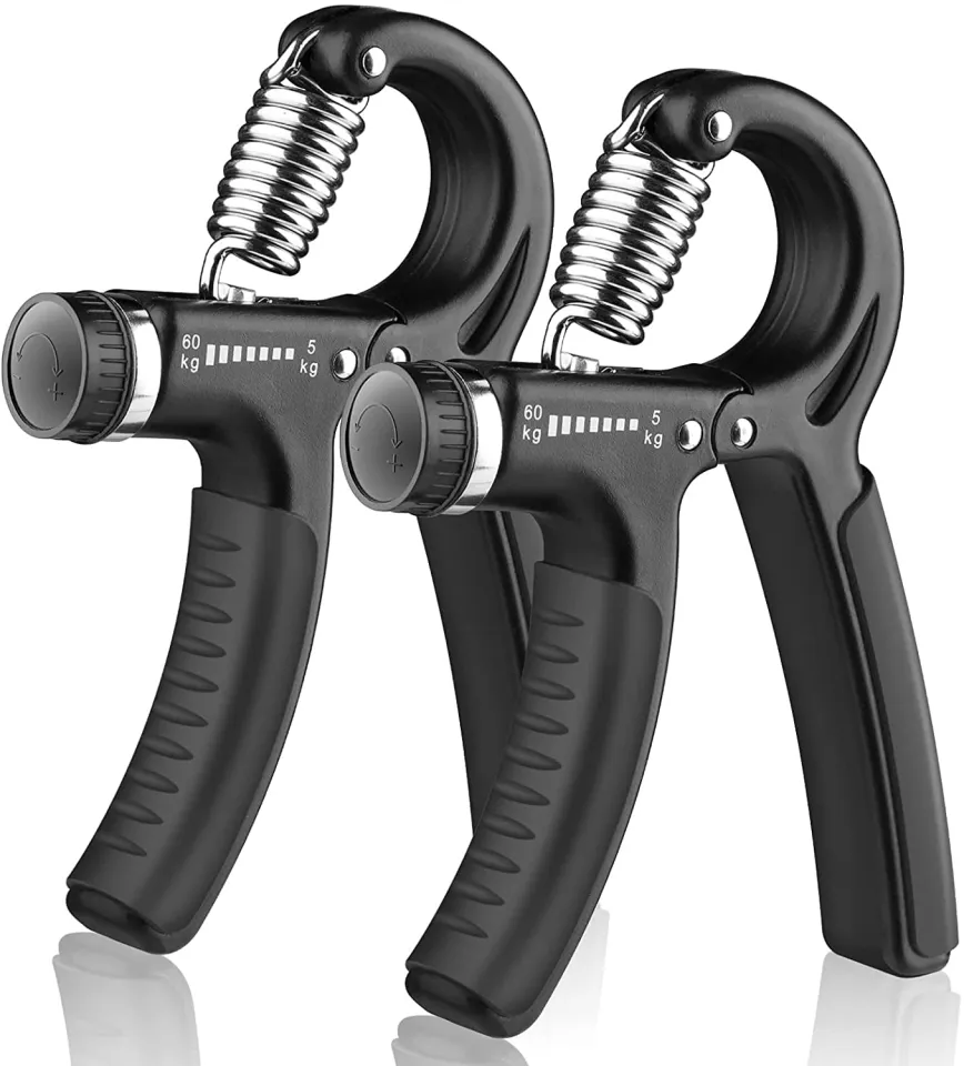 Grip Strength Trainer Adjustable Hand Grip Strengthener Forearm Exerciser Finger Strengthener Trainer Wrist Forearm Grip Workout Home Gym Exercise Equipment Workout for Home Daraz.pk