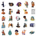 10/30/50pcs Cool Percy Jackson Cartoon Decals Graffiti Diy Water Bottle Notebook Waterproof Sticker For Kids Toy. 