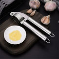 Stainless Steel Ginger Garlic Press Crusher Mincer Chopper Squeezer Kitchen Tool. 