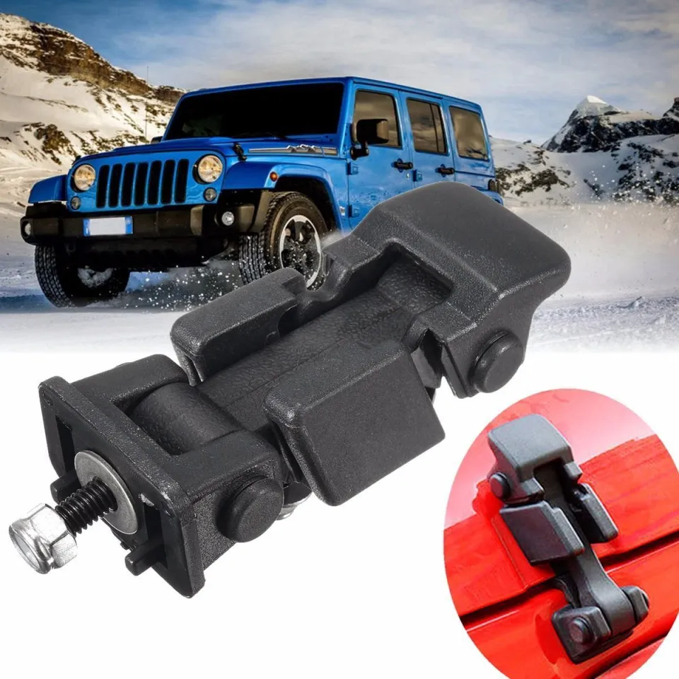 Hood Latch Locking Catch Buckle For Jeep Wrangler JK 2007-2018 T - Foto 4