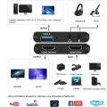 ZasLuke Game Capture Card3.0 Audio Video with HDMI Loop-Out 1080P 60FPS Live Streaming HDMI Capture. 