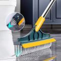 Floor Handle Long Groove Bathroom 1 In Brush Scrub 3 Gap Rotating 180° Brush Multi-purpose New Cleaning Brush Broom Cleaning Mop. 