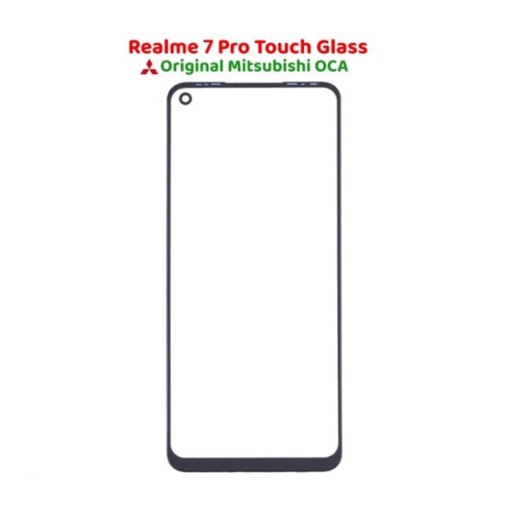 Realme 7 Pro OCA + Touch Glass Digitizer Replacement for Realme 7 Pro (Only Touch Glass Not Panel)