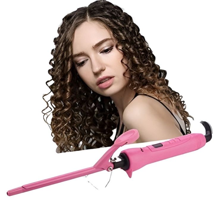 9mm Professional Ceramic Hair Curling Wand Roller Iron Hair Curler Electric Curl Adjusted Temperature Curling Waver Styling Tool curler