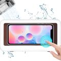 SHOPENITY - Shower Phone Holder Waterproof, Anti-Fog Touch Screen Shower Phone Case, Wall Mount Phone Holder for Shower Bathroom Mirror Bathtub, Compatible with 4.7"-6.8" Mobile Phones. 