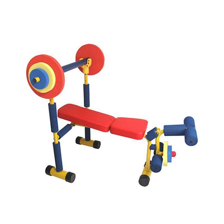 Weight Bench Set Fun Fitness Exercise Equipment for Kids Daraz.pk