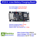 Type-C 3A High Current Lithium Battery Fast Charging Board IP2312 CC/CV Mode 5V To 4.2V Polymer Ternary Lithium Battery Quick Charging Board. 