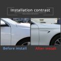 2Pcs Car Side Fender Trim for Mercedes Benz E Class W213 Silver. 