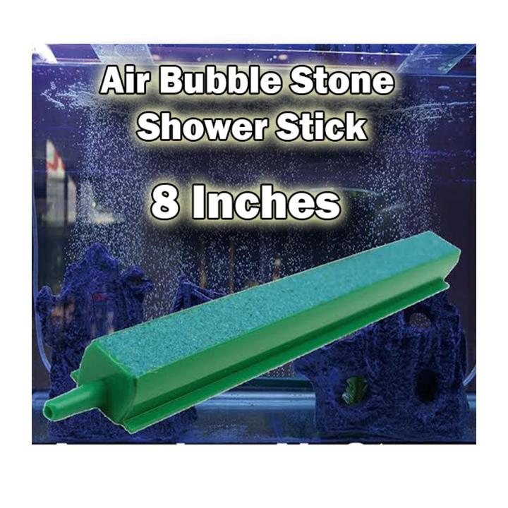 Fish Aquarium Air Bubble Stone Shower Stick Size 8 inches Best Air Bubble Stone For Fish Tank