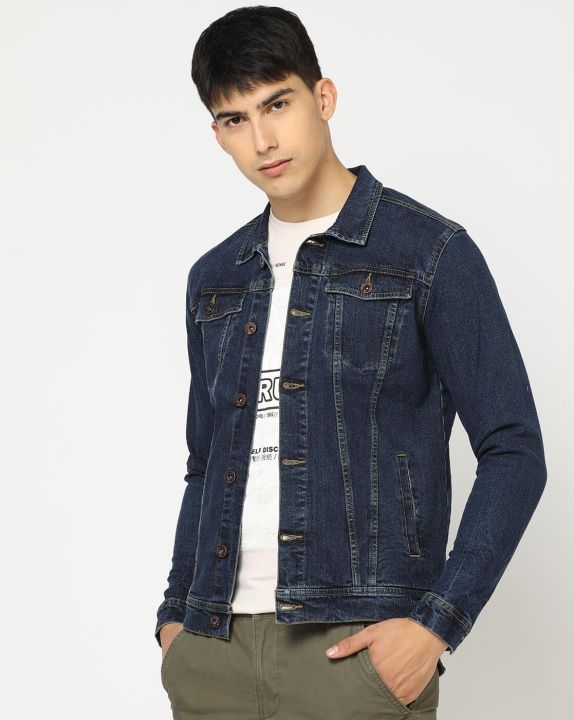 Slim Fit Denim Jacket