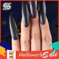 HelloWorld Ghost Nails High Gloss Halloween Costume Party Witch Nails. 
