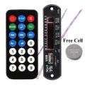 Only Remote Control For Car MP3 and other MP3 All - Universal Infrared IR Remote+Free cell. 