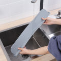 Kitchen Sink Protector Strong Suction Cup Kitchen Sink Splash Guard Oil-proof Water Deflector for Kitchen Sink Water Deflector. 