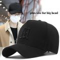 Big Head Plus Size Men's Hat Baseball Cap for Male 2024 Summer Sports Hat Hip Hop Breathable Mesh Trucker Hat Hard Structure. 