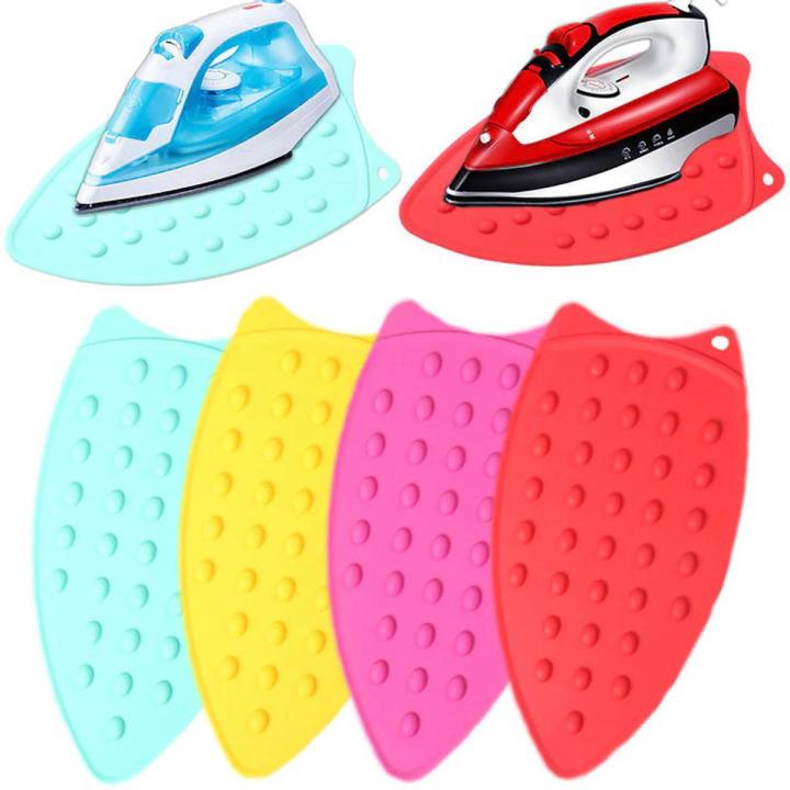 Silicone Iron Rest Pad, Heat Resistant Anti-slip Mat For Ironing Station, Yellow