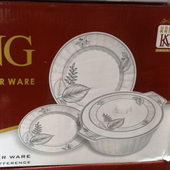 Dinner Set Melamine 72 Pieces King Kamal Durable Dinner Ware serve 8 persons