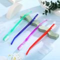 1 pc Oral Hygiene Care Orthodontic Tooth Brushes V-Shaped Orthodontic Toothbrush Soft Bristle with one Inter-Dental Brush. 