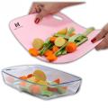 Flexible Cutting Boards Set for Kitchen Extra Thick BPA-Free TPU Plastic Cutting Mats, Non-Slip, Multi-Color Chopping Board With Easy-Grip Handles, Ideal For Cooking, Food Prep & Serving Chop Board Mat Cutting Sheets Bendable Chopping Mat. 