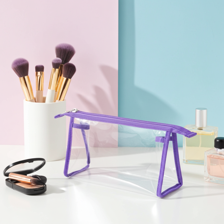 CUSTOMIZE%20Cosmetic%20Portable%20Makeup%20Pouch%20Makeup%20Organizer%20Beauty%20Bag%20Professional%20Transparent%20Makeup%20Bag%20&%20Organizers%20with%20Full%20of%20Storage%20%7C%20Make%20Up%20Bags%20Pouch%20with%20Zipper%20For%20Travelling%20%7C%20Multipurpose%20Traveling%20Cosmetic%20Bags%20for%20Women%20-%20Image%202