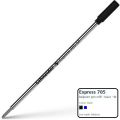 Schneider Express 785 (M) CROSS format ballpoint refill (Made in Germany) Metal refill with screw thread - Cross Pen Refill - Ball pen refill. 
