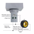 6 in1 Mini Electronic Watt-Hour Meter Voltage Current Power Display Frequency Meter Intelligent Power Monitor. 