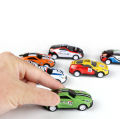 3 Pcs Set - Alloy Tin Metal Pullback Car Toy Vehicle - Colorful Pullback Die Cast Cars Toys For Kids Boys Baby and Girls. 