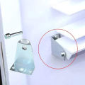 Metal Hold Down Brackets and Pins, Blind Brackets Blind Holder Replacements for Horizontal Blind Shades Window. 